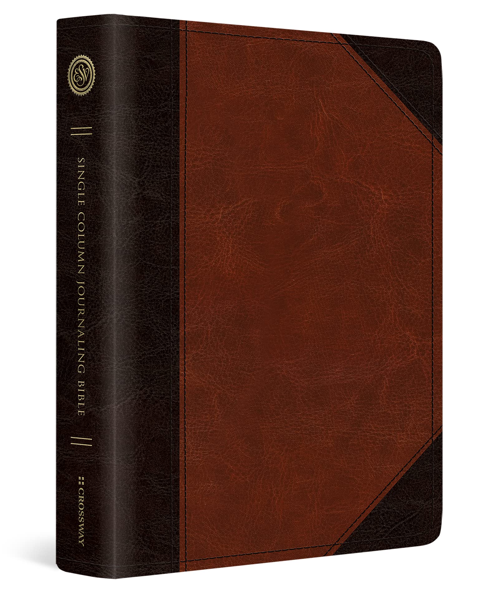 ESV Single Column Journaling Bible (TruTone, Brown/Cordovan, Portfolio Design) ESV Single Column Journaling Bible (TruTone, Brown/Cordovan, Portfolio Design) Imitation Leather