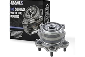 Brake X Rear Right Wheel Bearing and Hub Assembly for 2013-2019 Nissan Pathfinder | HC Series Rear Passenger wheel hub assemb