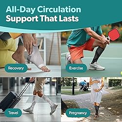 BraceAbility Compression Socks for Circulation