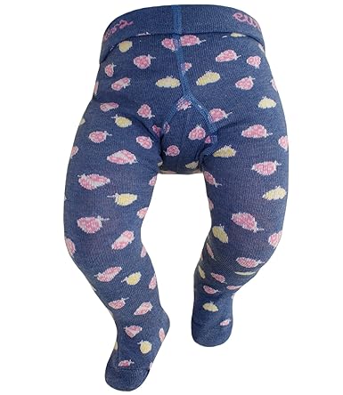 EveryKid Ewers Mädchenstrumpfhose Strumpfhose Markenstrumpfhose Kleinkind Baby mit Marienkäfer für Kinder (EW-905002-S17-MA2)