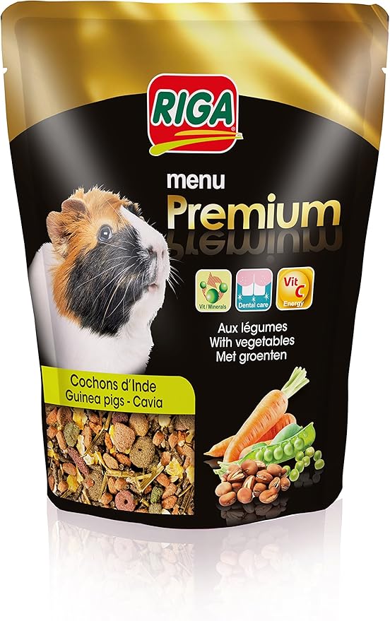 Riga Menu Premium Nourriture Pour Cochon D Inde Lot De 3 Amazon Fr Animalerie