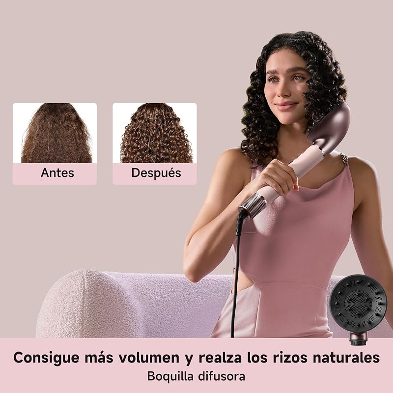 AirStyle Era, Moldeador Con Flujo de Aire Profesional 8 en 1