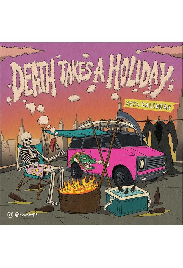 Death Takes a Holiday 2023 Wall Calendar: Suwarnata, Made: 9781524876982:  Amazon.com: Books