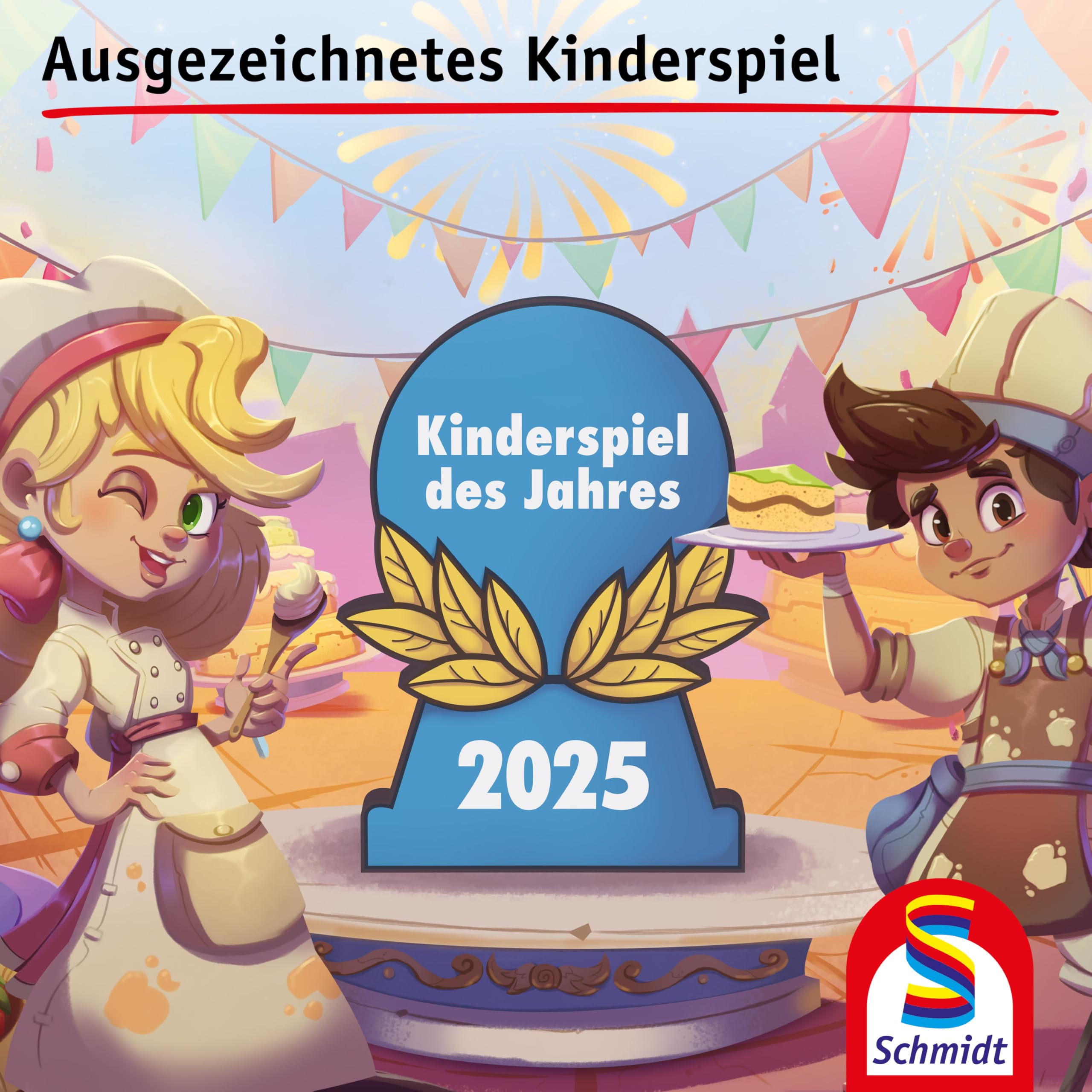 Schmidt Spiele 40659 Topp die Torte!, Kinderspiel des Jahres 2025 5