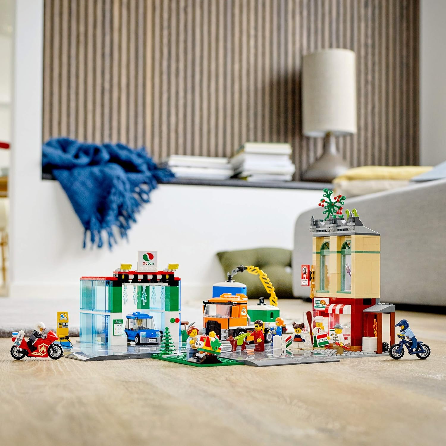 LEGO City Town Center 60292 Building Kit; Cool Building Toy for Kids, New 2021 (790 Pieces): Toys & Games