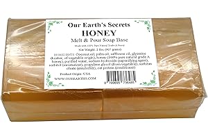 Honey - 2 Pound Melt and Pour Soap Base - Our Earth's Secrets