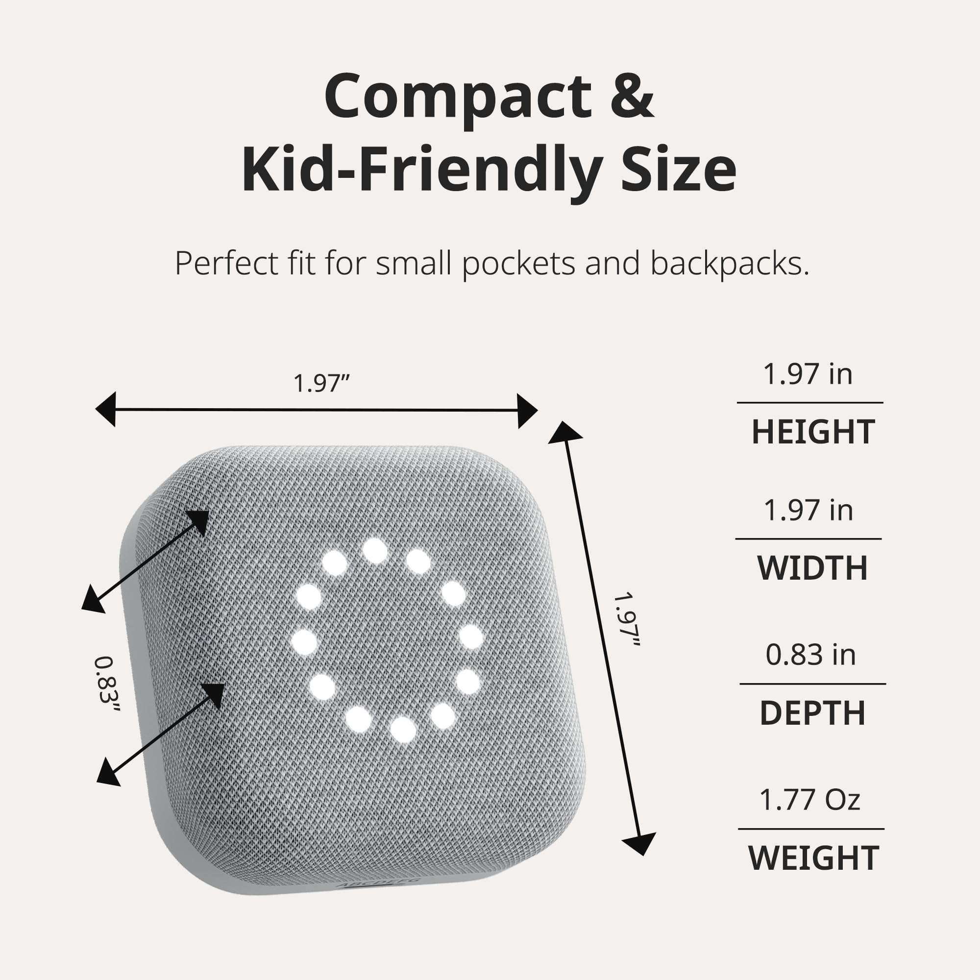 BoT Talk GPS Tracker for Kids with 2-Way Voice Messaging - Screen-Free, Smart AI Alerts, Real-Time Location, 7-Day Battery Life, Made in Japan, Monthly Plan Required