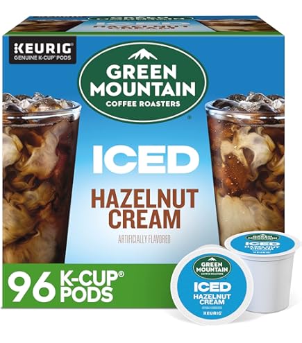 Amazon.com: Green Mountain Coffee Roasters ICED Hazelnut Cream