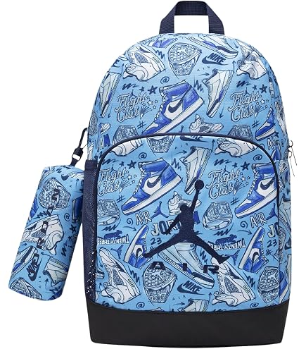 Jordan Boy's Air Backpack (Big Kid) Carbon Heather One Size