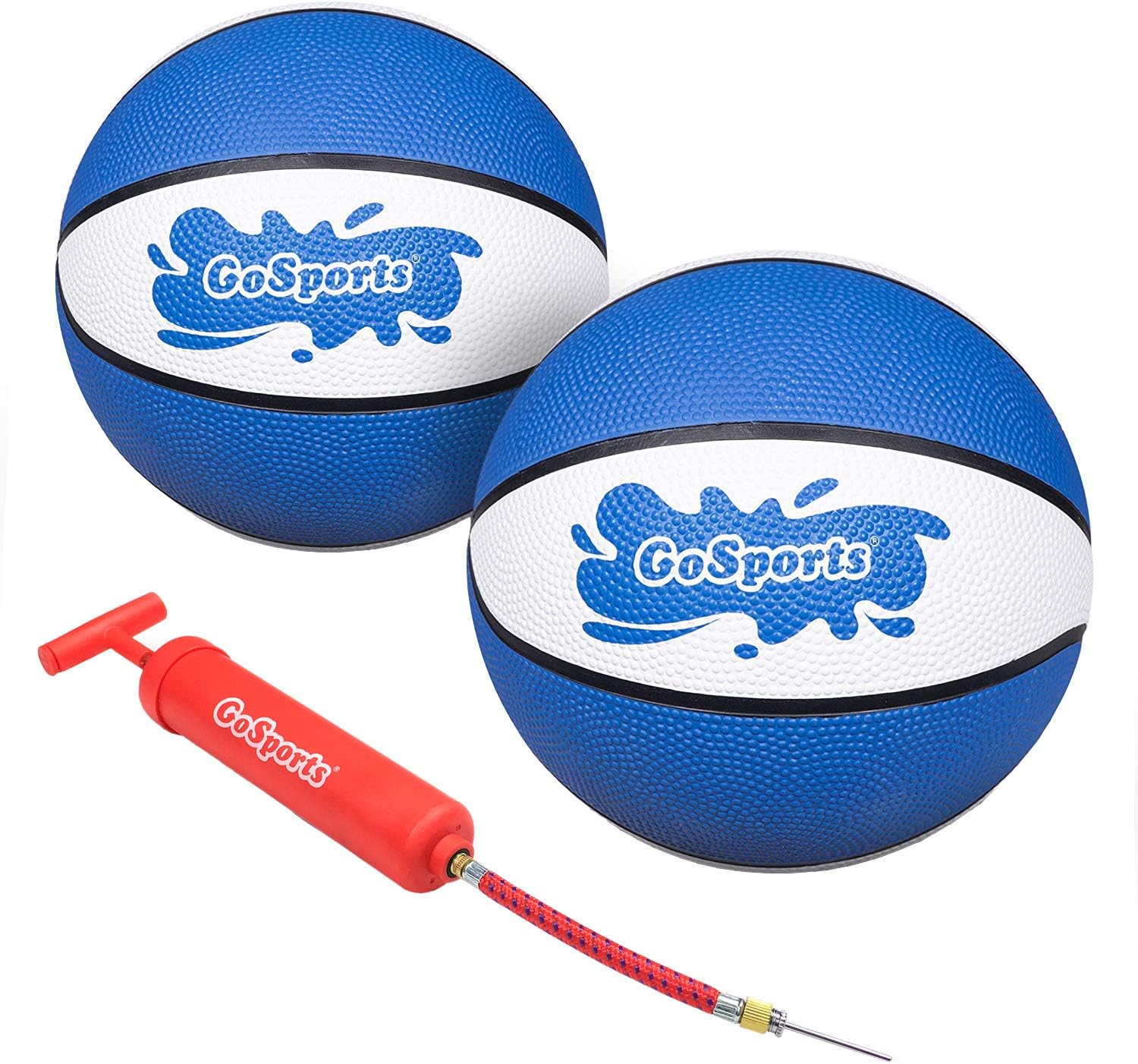 GoSports Water Basketballs 2 Pack - Choose Between Size 3 and Size 6 - Great for Swimming Poo Basketball Hoops: Sports & Outdoors