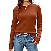 Arach&Cloz Women's Wool Blend Button-Cuff Fall Fashion Casual Sweaters