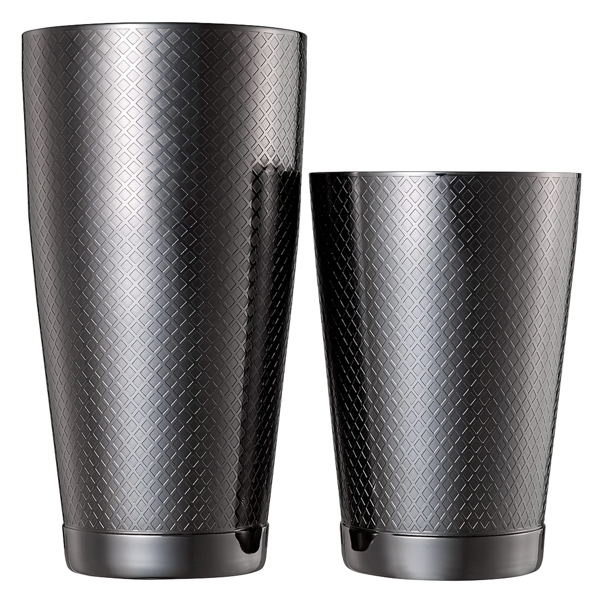 Barfly Diamond Lattice Shaker Set, Black