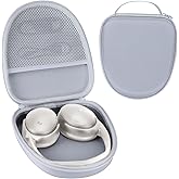 RIYADAone Hard Case Replacement for Bose QuietComfort QC Ultra QC45 QC35 QC25 QC15 QCSE Noise Cancelling Headphones (Gray Case)