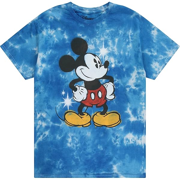 Mickey Mean Grill Tee Shirt - Adult Unisex Navy Blue Cotton T-Shirt