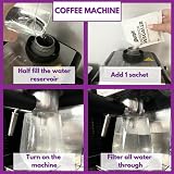 Duzzit Appliance Descaler 2 Pack Purple Sachets Kettle Coffee Machine view 7