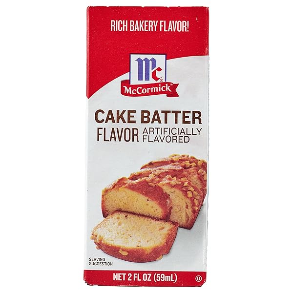MCCORMICK CAKE BATTER FLAVOR, 2 FL OZ
