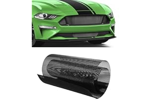 ESEWALAS Universal 40"x13" Car Grill Mesh,Black Painted Aluminum Alloy Grille Mesh Roll,Fit for Bumper,Hood Vent,Vehicle Opening. (Black, 3x6mm Rhombus)