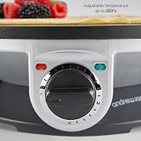 Andrew James Crepe Maker 13 Inch Electric Pancake Griddle 1200W 250°C view 4
