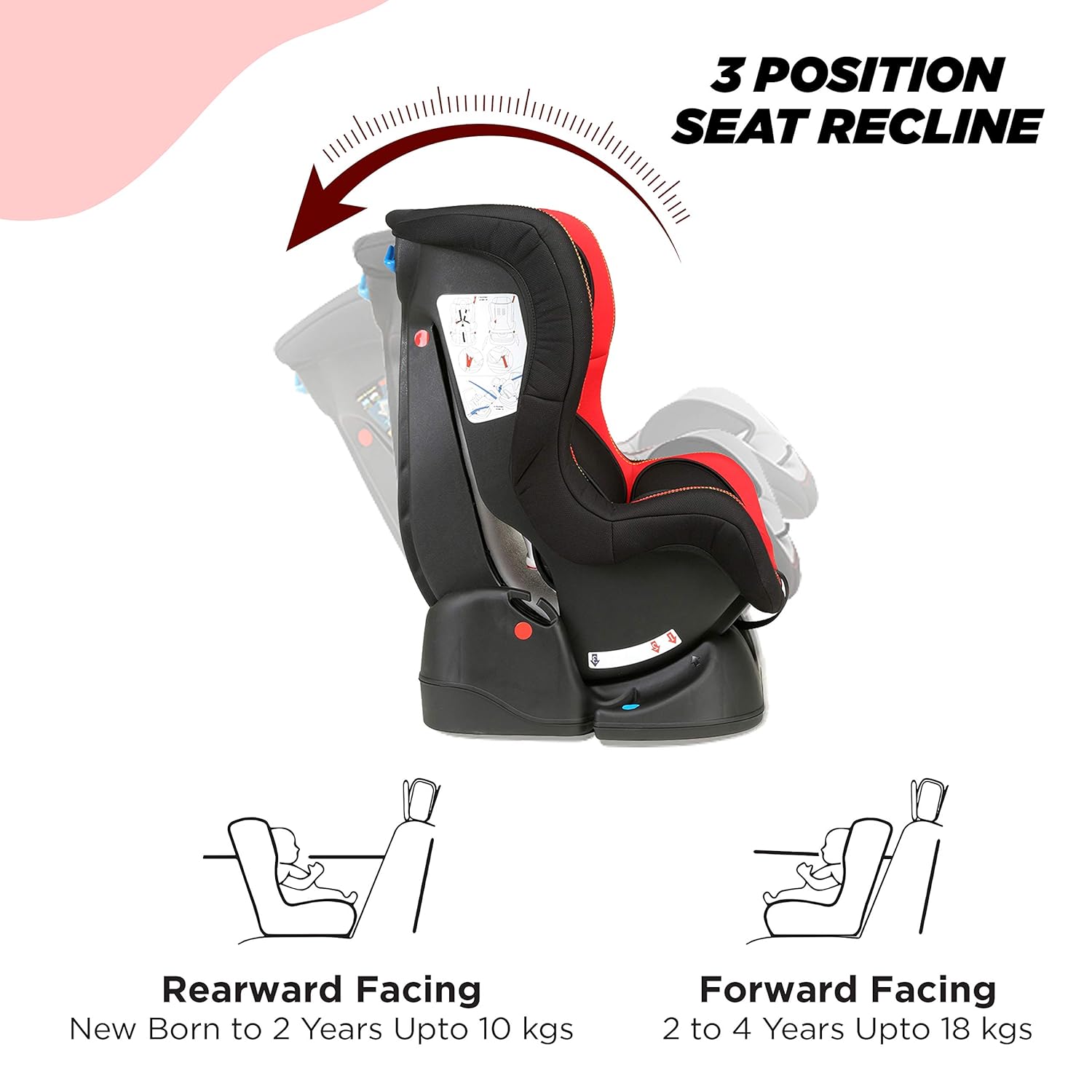 luvlap sports convertible baby car seat