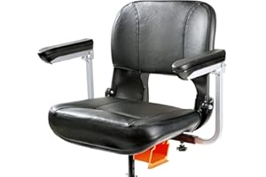 SuperHandy Upgraded Fully Padded Faux Leather Cushioned Seat, Back Rest, and Handles - Only For SuperHandy GUT112/GUT140/GUT1
