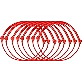 Ceieporian 8 Pcs Red String Bracelet - Protection Amulet Friendship Bracelets for Women, Gotland Nylon Cord Thread