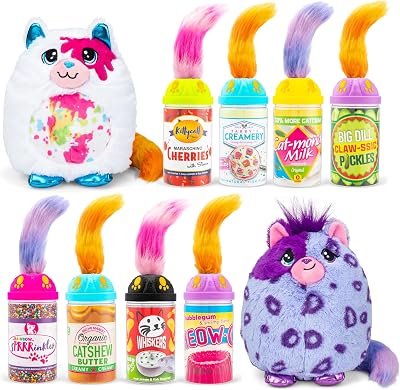 Basic Fun Misfittens Surprise Cat Plush Wave 3 Cuddly Soft Toy