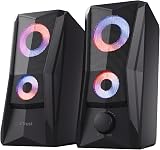 GXTrust Trust Gaming GXT 606B Javv PC Speakers 2.0 12W RGB USB Powered view 1