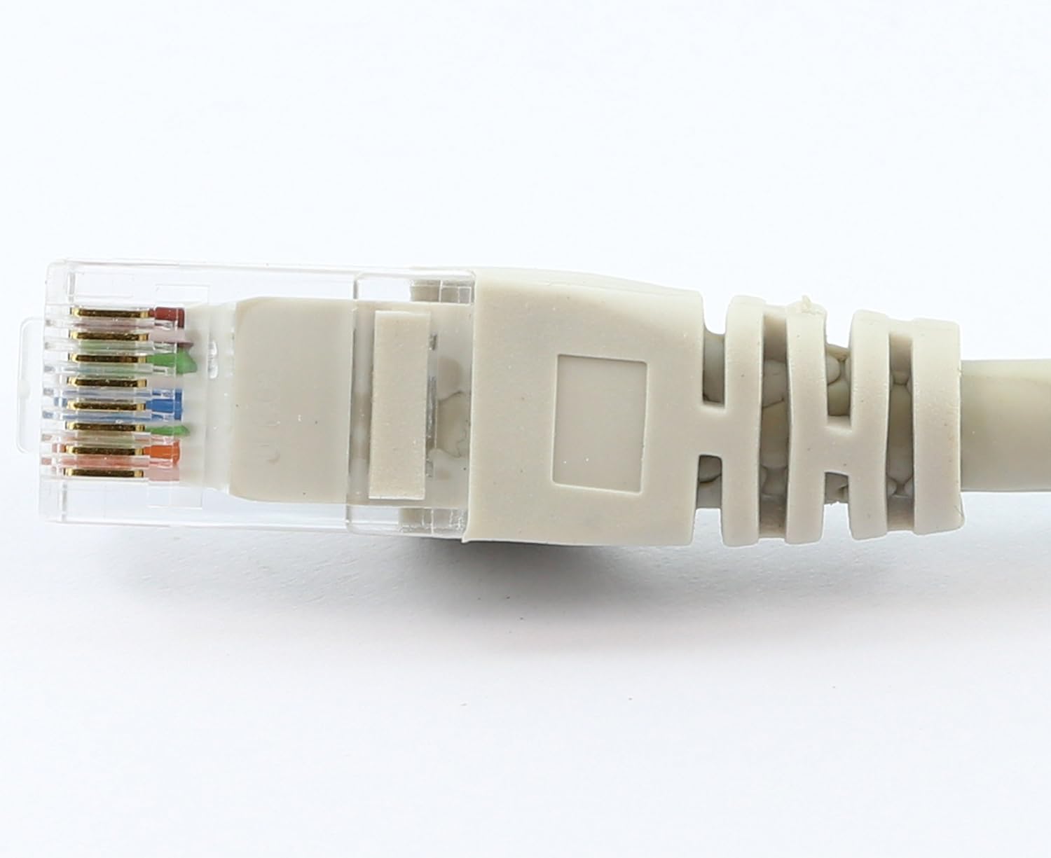 rhinocables CAT 6 High-Speed Gigabit Ethernet Cable - Patch Network Lead for LAN, Grey, 1m - Image 5