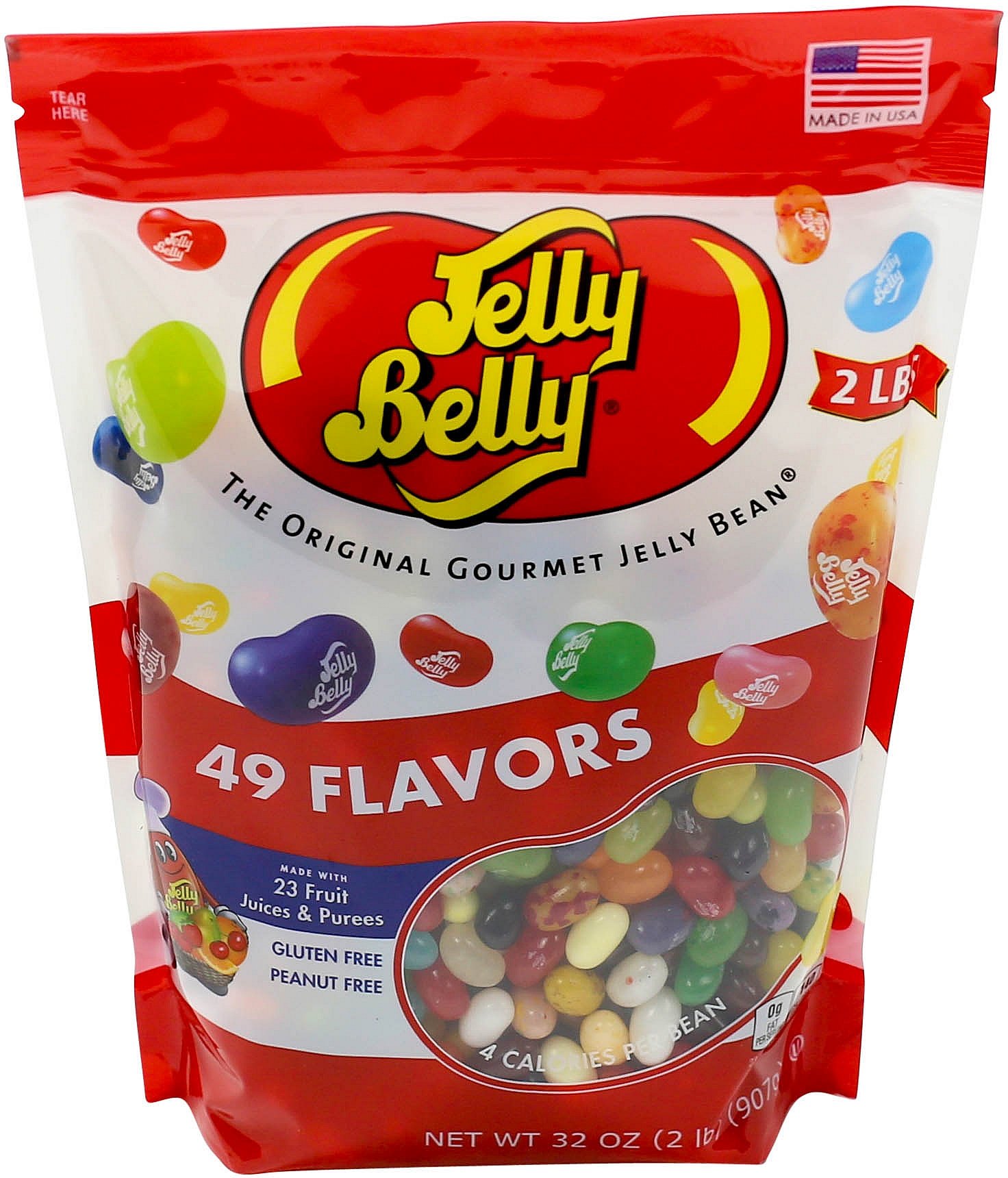 Jelly Belly Jelly Beans, 49 Flavors, 2 Pound (Pack of 1) Buy Online in