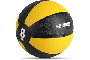 HolaHatha Medicine Exercise Ball for Rehabilitation or Working Out