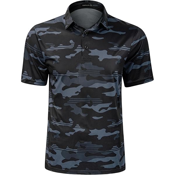 Amazon.com: MoFiz Men's Polo Shirts Short Sleeve Quick Dry