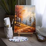 ISLAND 24x30cm Stretched Canvases 4 Pack 100% Cotton A4 view 6