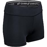 CHAMPRO Girls' Match Compression Volleyball Shorts, 3" Inseam