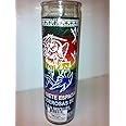 Saint Michael The Archangel (Las Siete Espadas Poderosas De San Miguel) 7 Day 7 Color Unscented Candle in Glass.