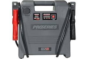 Schumacher DSR119 - Rechargeable Jump Starter - 12V 1800 Peak Amps Portable Car Jump Starter for Gas + Diesel Vehicles - Jumper Cables with Battery Pack - 280 cranking amps, 225 Cold cranking amps