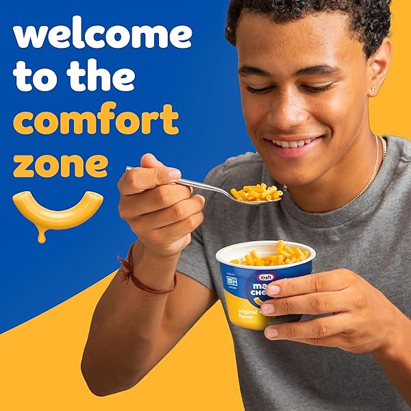 KRAFT ORIGINAL MAC & CHEESE, 8 CT BOX, 2.05 OZ CUPS