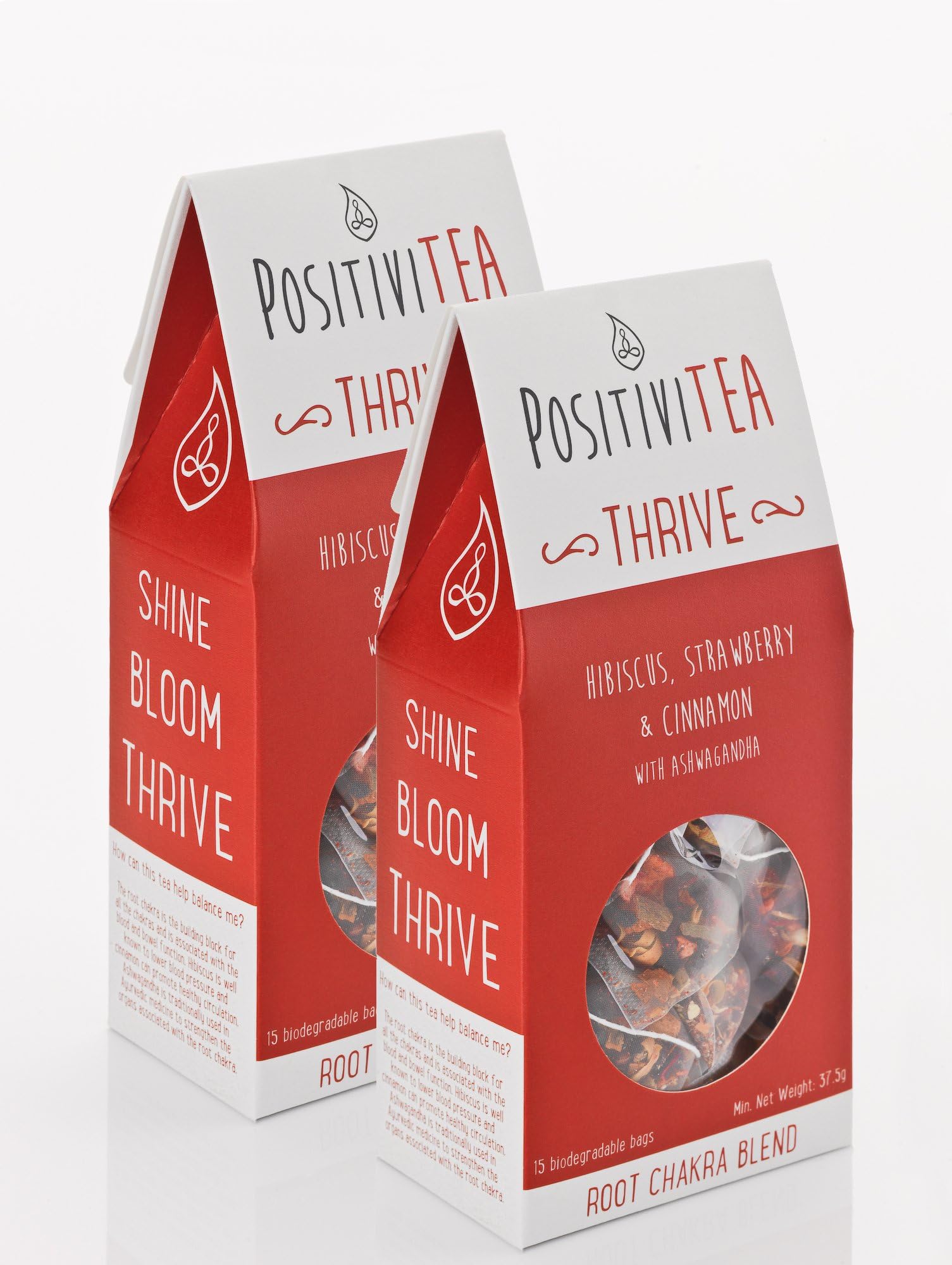 2 x Thrive - Hibiscus, Strawberry & Cinnamon with Ashwagandha (Hibiscus)Black Friday Price
