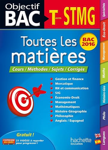 Download Objectif Bac Toutes Les Matieres Term Stmg PDF