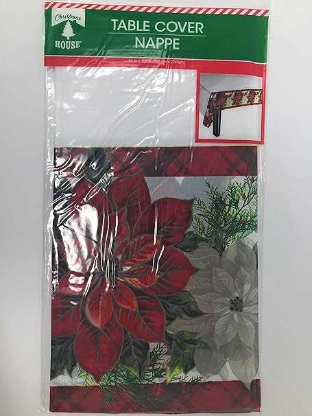 Amazon クリスマスプラスチック 再利用可能なテーブルカバー54x108インチ 美しいポインセチアデザイン お手入れ簡単 テーブルを水滴やこぼれ 熱い皿 水の輪から守ります お手入れ簡単 湿った布で拭くだけ レッド エプロン キッチンファブリック Amazon クリスマスプラスチック 再利用可能なテーブルカバー54x108インチ 美しいポインセチアデザイン お手入れ簡単 テーブルを水滴やこぼれ 熱い皿 水の輪から守ります お手入れ簡単 湿った布で拭くだけ レッド エプロン キッチンファブリック