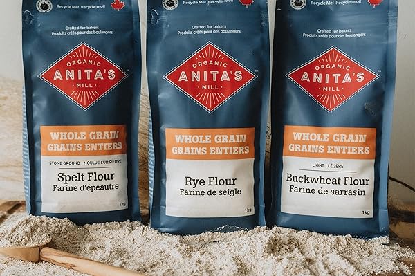 ANITAS ORGANIC ORGANIC STONE GROUND RYE FLOUR, 35.27 OZ