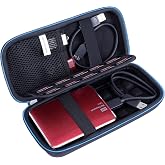 Baval Hard Travel Case for Western Digital/Seagate Portable Hard Drive | Compatible with Western Digital WD Seagate 1TB 2TB 3TB 4TB My Passport Elements SE Portable External Drive USB