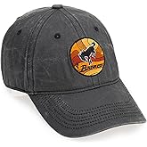 Ford Bronco Baseball Cap for Men - Premium Chino Twill Low Profile Hat | Licensed Bronco Accessories Charcoal