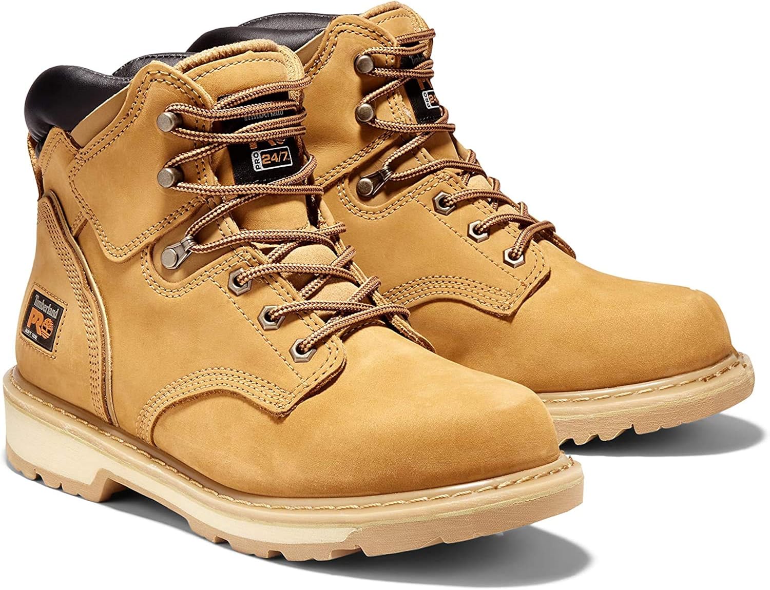 Timberland PRO Men's 6" Pit Boss Steel Toe Industrial Work Boot: Shoes