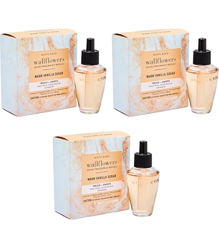 Bath & Body Works Recarga De Aceite Vintage Vinyl – 3 Envases – Fragancia Cálida Y Amaderada – Ambientador Para Enchufe
