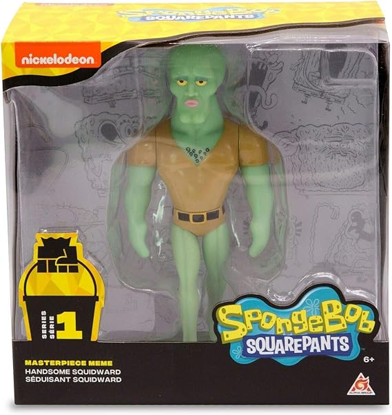 NEW SEALED 2018 Spongebob Masterpiece Memes Handsome