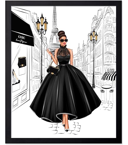 Amazon.com: Oliver Gal 'Dripping Roses and Chanel' The Floral and