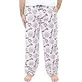 Rick and Morty Pajama Pants for Men, Plush Fleece Character Sleepwear, Adult Pickle Rick PJ