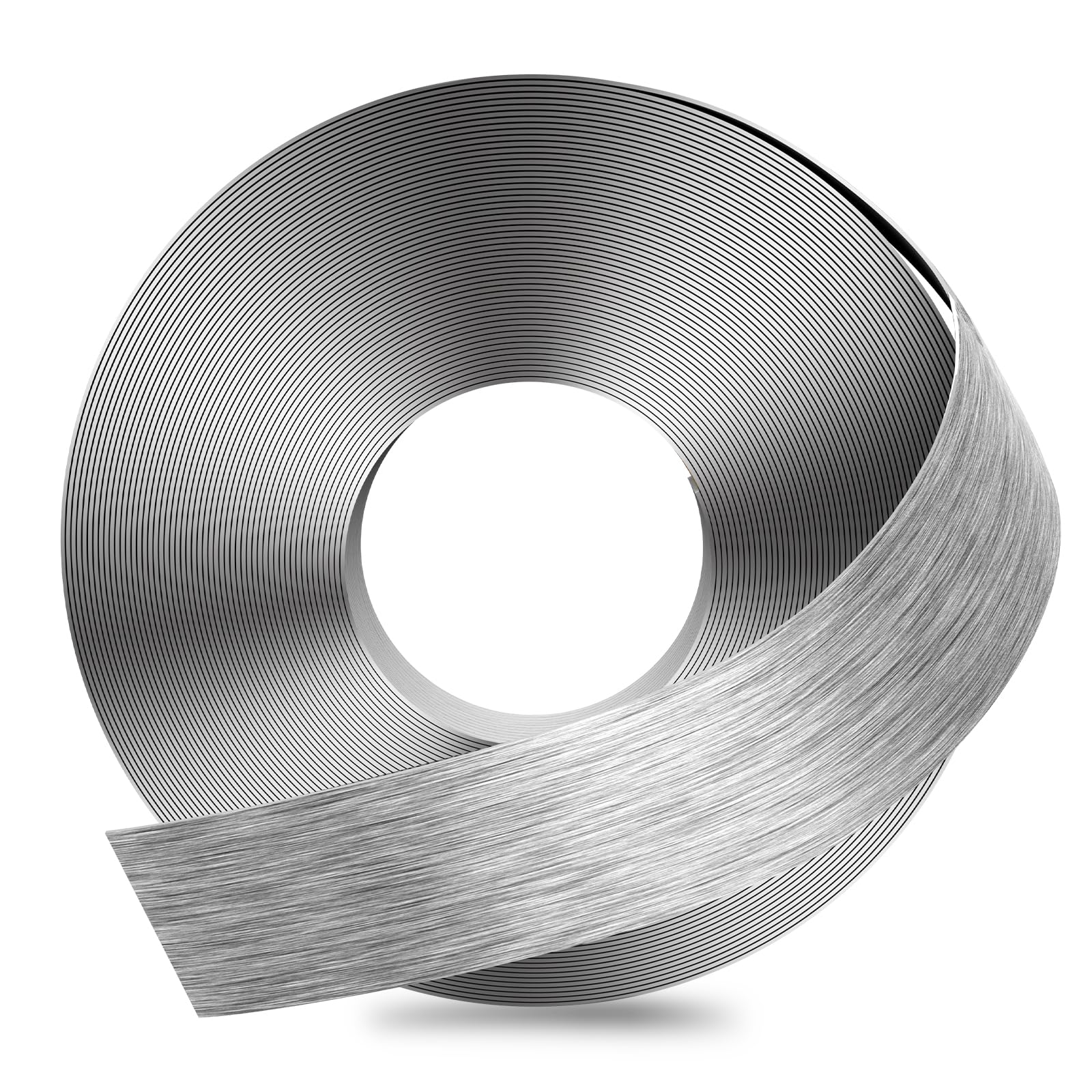 GSCIT Club Grey Silver Edge Banding, 2 Inch x 100ft