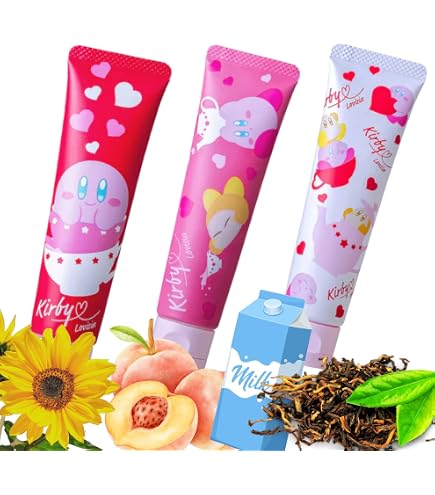 Amazon.com : Lovisia Kirby Kawaii Hand Cream for Women & Girls