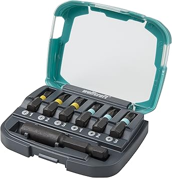 Wolfcraft 2974000 Caja de puntas, 7 piezas: Amazon.es: Bricolaje y herramientas